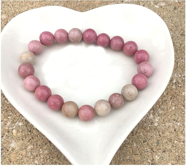 Pink Rhodanite bracelet