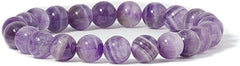 Chevron Amethyst bracelet
