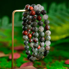 African Bloodstone bracelet